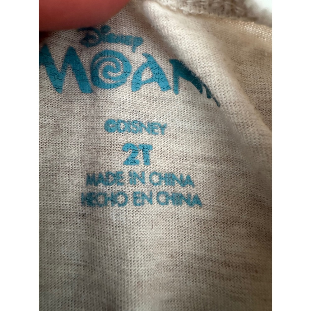 Disney Maui Moana Shirt & Marvel Spider-Man Grey Denim Jacket Bundle Toddler 2T - Picture 4 of 9